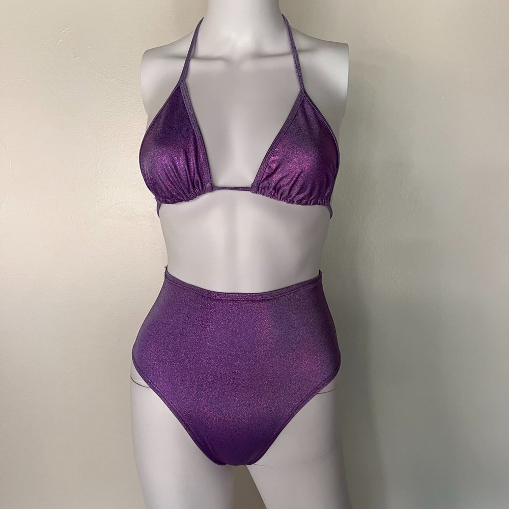 2 piece bikini festival rave attire